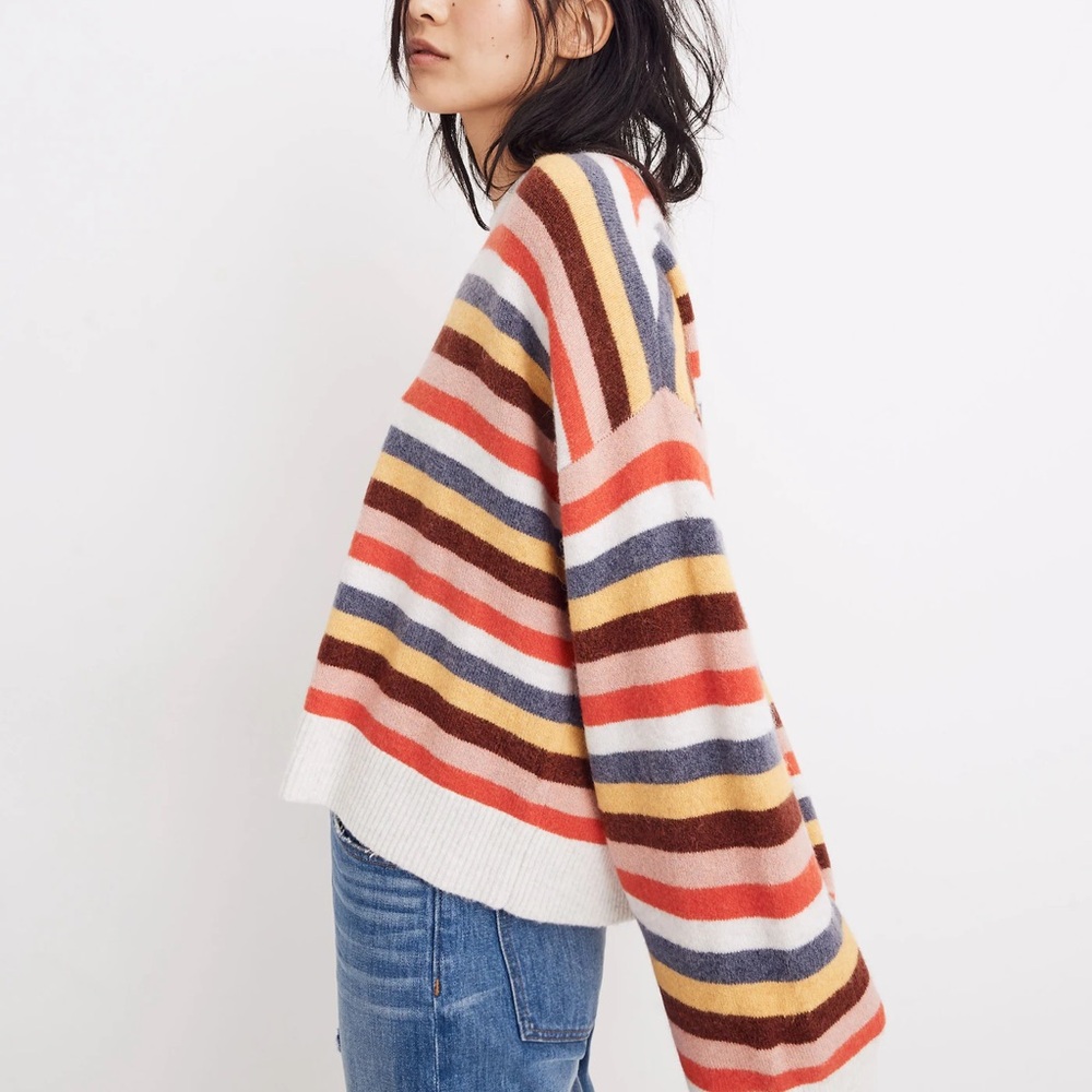 Madewell striped sweater